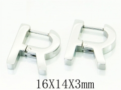 Stainless Steel Jewelry Wholesale - Stainless Steel Earrings - HY05E1983PB