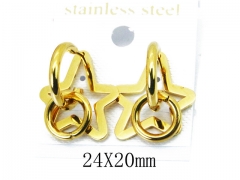 Stainless Steel Jewelry Wholesale - Stainless Steel Earrings - HY58E1306MC