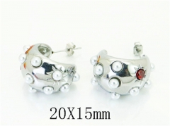 Stainless Steel Jewelry Wholesale - Stainless Steel Earrings - HY06E0557HDD
