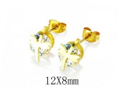 Stainless Steel Jewelry Wholesale - Stainless Steel Earrings - HY25E0569JL