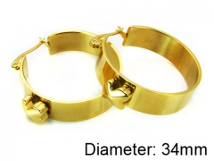 Stainless Steel Jewelry Wholesale - Stainless Steel Earrings - HY64E0019HKZ