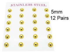 Stainless Steel Jewelry Wholesale - Stainless Steel Earrings - HY58E0471HIS