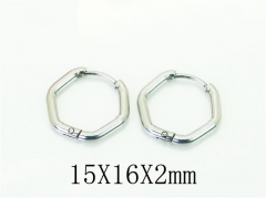 Stainless Steel Jewelry Wholesale - Stainless Steel Earrings - HY75E0015JQ