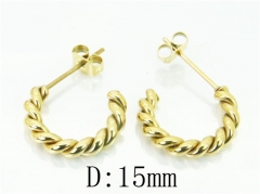 Stainless Steel Jewelry Wholesale - Stainless Steel Earrings - HY06E1712LA