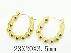 Stainless Steel Jewelry Wholesale - Stainless Steel Earrings - HY70E1270LR
