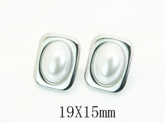 Stainless Steel Jewelry Wholesale - Stainless Steel Earrings - HY30E1934MR