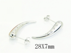 Stainless Steel Jewelry Wholesale - Stainless Steel Earrings - HY54E0188LL