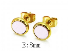 Stainless Steel Jewelry Wholesale - Stainless Steel Earrings - HY25E0689KB