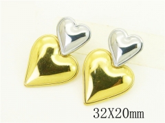 Stainless Steel Jewelry Wholesale - Stainless Steel Earrings - HY80E0949PL