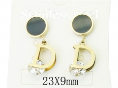 Stainless Steel Jewelry Wholesale - Stainless Steel Earrings - HY47E0104NE