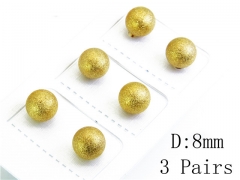 Stainless Steel Jewelry Wholesale - Stainless Steel Earrings - HY70E0182MZ