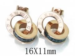 Stainless Steel Jewelry Wholesale - Stainless Steel Earrings - HY47E0097OW