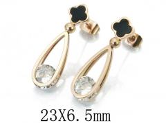 Stainless Steel Jewelry Wholesale - Stainless Steel Earrings - HY47E0077NL