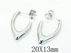 Stainless Steel Jewelry Wholesale - Stainless Steel Earrings - HY70E0681KR