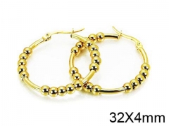 Stainless Steel Jewelry Wholesale - Stainless Steel Earrings - HY58E0945LW
