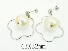 Stainless Steel Jewelry Wholesale - Stainless Steel Earrings - HY64E0537KW