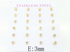 Stainless Steel Jewelry Wholesale - Stainless Steel Earrings - HY58E1764HLX