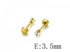 Stainless Steel Jewelry Wholesale - Stainless Steel Earrings - HY54E0135IL