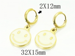 Stainless Steel Jewelry Wholesale - Stainless Steel Earrings - HY25E0720ML