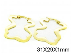 Stainless Steel Jewelry Wholesale - Stainless Steel Earrings - HY64E0071HIQ