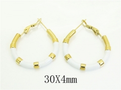 Stainless Steel Jewelry Wholesale - Stainless Steel Earrings - HY25E0788HNW