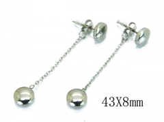 Stainless Steel Jewelry Wholesale - Stainless Steel Earrings - HY59E0670KB
