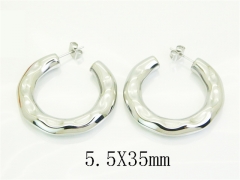 Stainless Steel Jewelry Wholesale - Stainless Steel Earrings - HY30E2119HHD