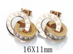 Stainless Steel Jewelry Wholesale - Stainless Steel Earrings - HY47E0096OQ