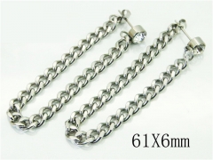 Stainless Steel Jewelry Wholesale - Stainless Steel Earrings - HY06E0319MZ