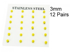Stainless Steel Jewelry Wholesale - Stainless Steel Earrings - HY70E0533HIB