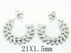 Stainless Steel Jewelry Wholesale - Stainless Steel Earrings - HY70E0716KE