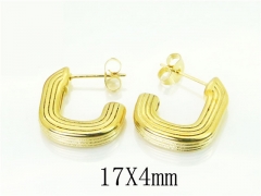 Stainless Steel Jewelry Wholesale - Stainless Steel Earrings - HY16E0126OY