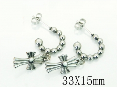 Stainless Steel Jewelry Wholesale - Stainless Steel Earrings - HY70E1144KL