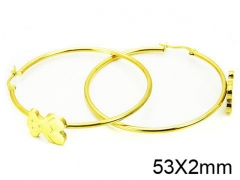 Stainless Steel Jewelry Wholesale - Stainless Steel Earrings - HY64E0172OY