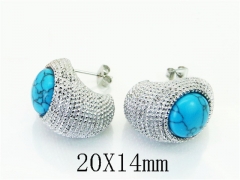 Stainless Steel Jewelry Wholesale - Stainless Steel Earrings - HY06E0553HGG
