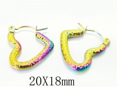 Stainless Steel Jewelry Wholesale - Stainless Steel Earrings - HY70E0654LT