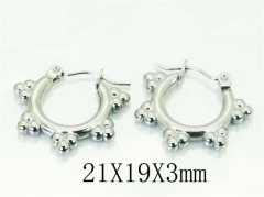 Stainless Steel Jewelry Wholesale - Stainless Steel Earrings - HY70E0497KR