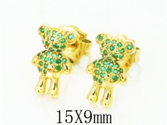 Stainless Steel Jewelry Wholesale - Stainless Steel Earrings - HY90E0351HMW