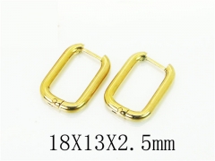 Stainless Steel Jewelry Wholesale - Stainless Steel Earrings - HY75E0025JLA