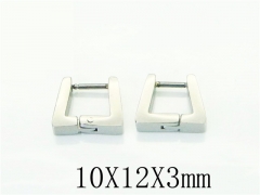 Stainless Steel Jewelry Wholesale - Stainless Steel Earrings - HY75E0235BJL