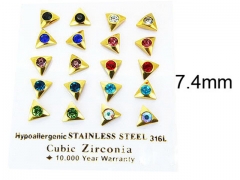 Stainless Steel Jewelry Wholesale - Stainless Steel Earrings - HY25E0657JLD