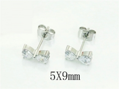 Stainless Steel Jewelry Wholesale - Stainless Steel Earrings - HY12E0389OE
