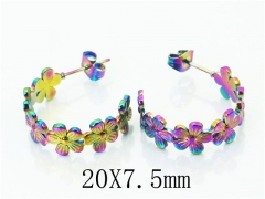 Stainless Steel Jewelry Wholesale - Stainless Steel Earrings - HY70E1049LA