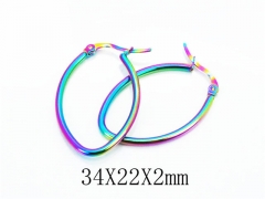 Stainless Steel Jewelry Wholesale - Stainless Steel Earrings - HY58E1242ILV