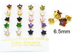 Stainless Steel Jewelry Wholesale - Stainless Steel Earrings - HY25E0679JLG