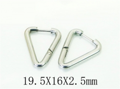 Stainless Steel Jewelry Wholesale - Stainless Steel Earrings - HY75E0011JE