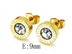 Stainless Steel Jewelry Wholesale - Stainless Steel Earrings - HY25E0677LL