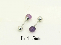 Stainless Steel Jewelry Wholesale - Stainless Steel Earrings - HY70E1538SJM