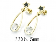 Stainless Steel Jewelry Wholesale - Stainless Steel Earrings - HY47E0078NL