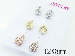 Stainless Steel Jewelry Wholesale - Stainless Steel Earrings - HY47E0139HPL